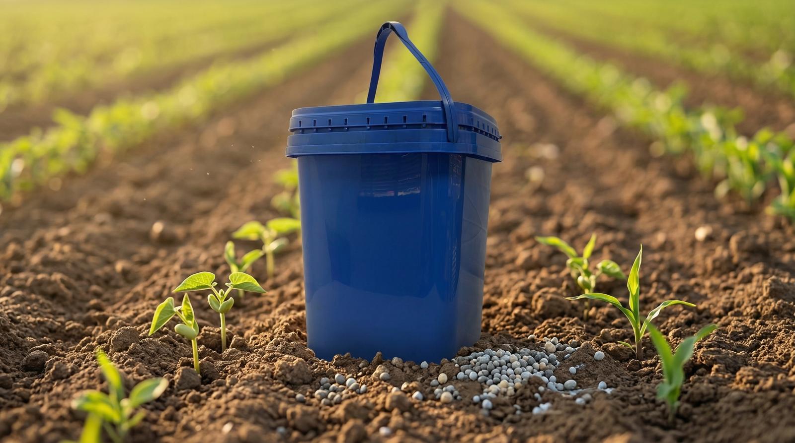 Crown Blue Container — Fertilizer and agriculture use