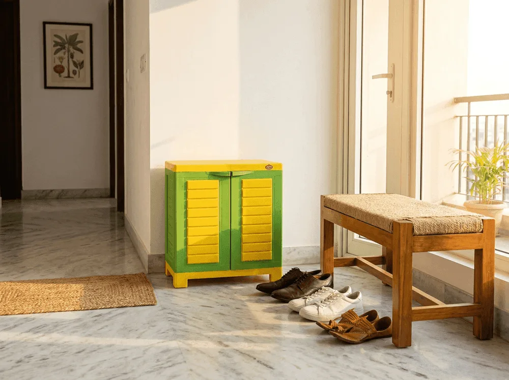 Crown Leo storage in a tidy Indian home